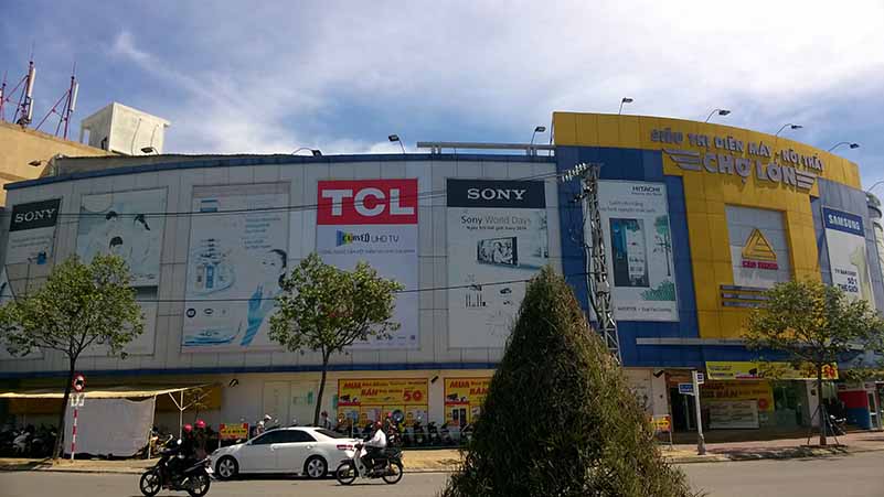 Thi Công Bảng Hiệu Quảng Cáo Ngoài Trời Cho Hãng Sony Và TCL ở Đà Nẵng